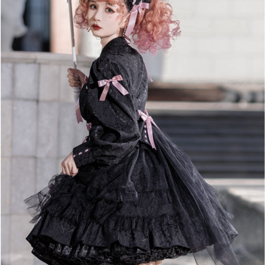 Autumn Multi-layer Lolita Long Sleeve Dress S22813