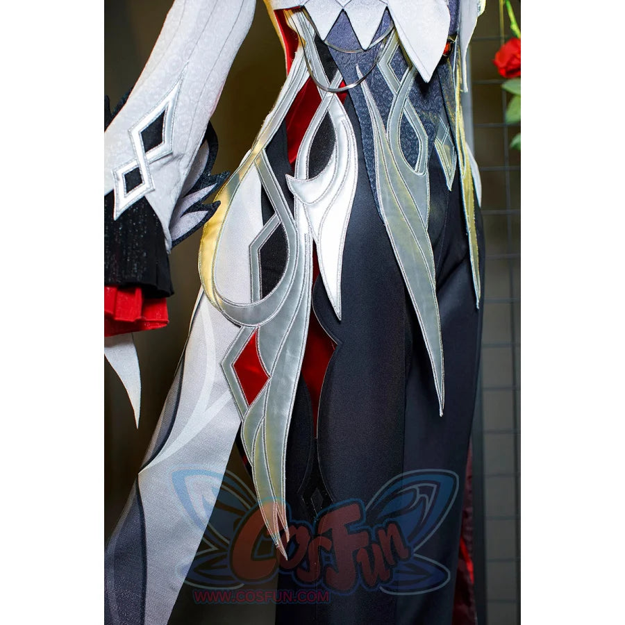 READY TO SHIP Genshin Impact Fatui Harbinger The Knave Arlecchino Cape  Cosplay Costume - cosfun