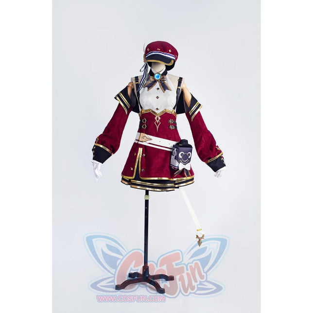 Genshin Impact Charlotte Cosplay Costume C08607 Aa Costumes