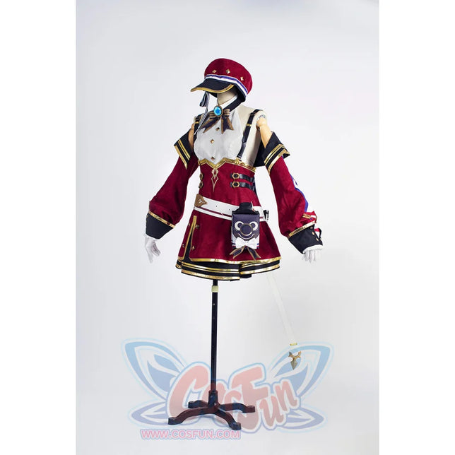 Genshin Impact Charlotte Cosplay Costume C08607 Aa Costumes