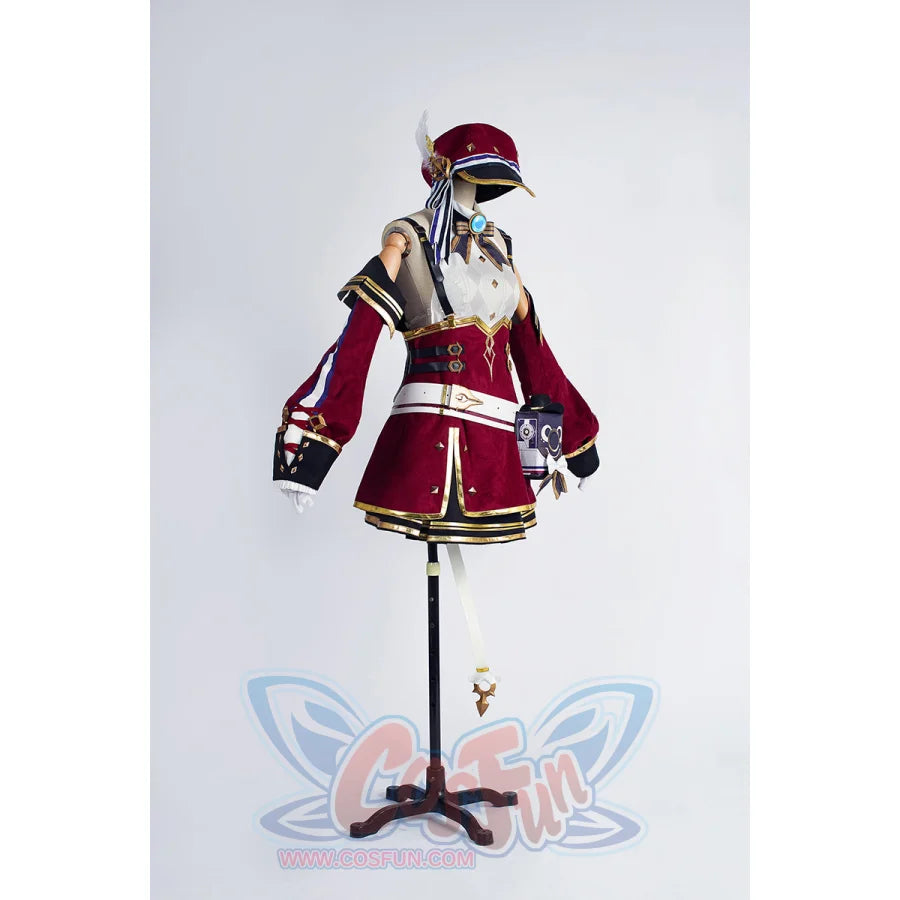 Genshin Impact Charlotte Cosplay Costume C08607 Aa Costumes