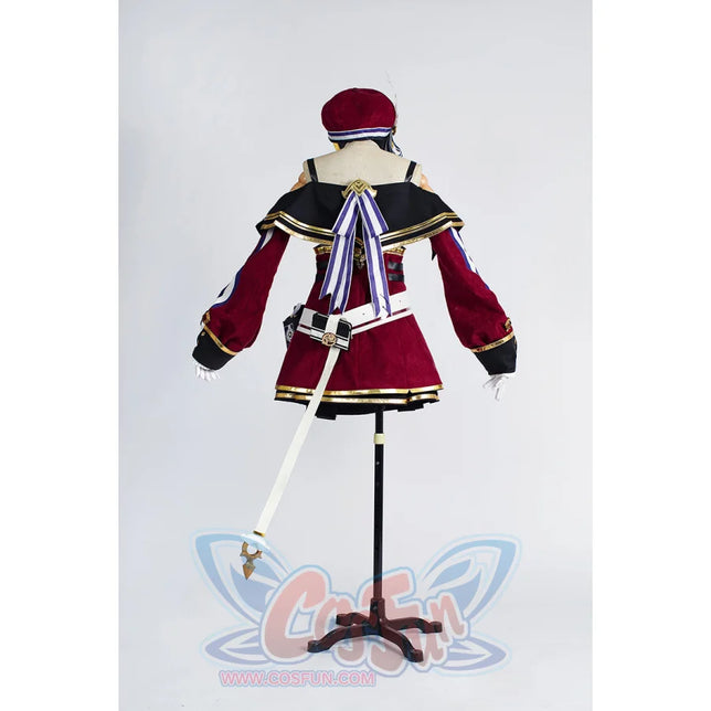 Genshin Impact Charlotte Cosplay Costume C08607 Aa Costumes