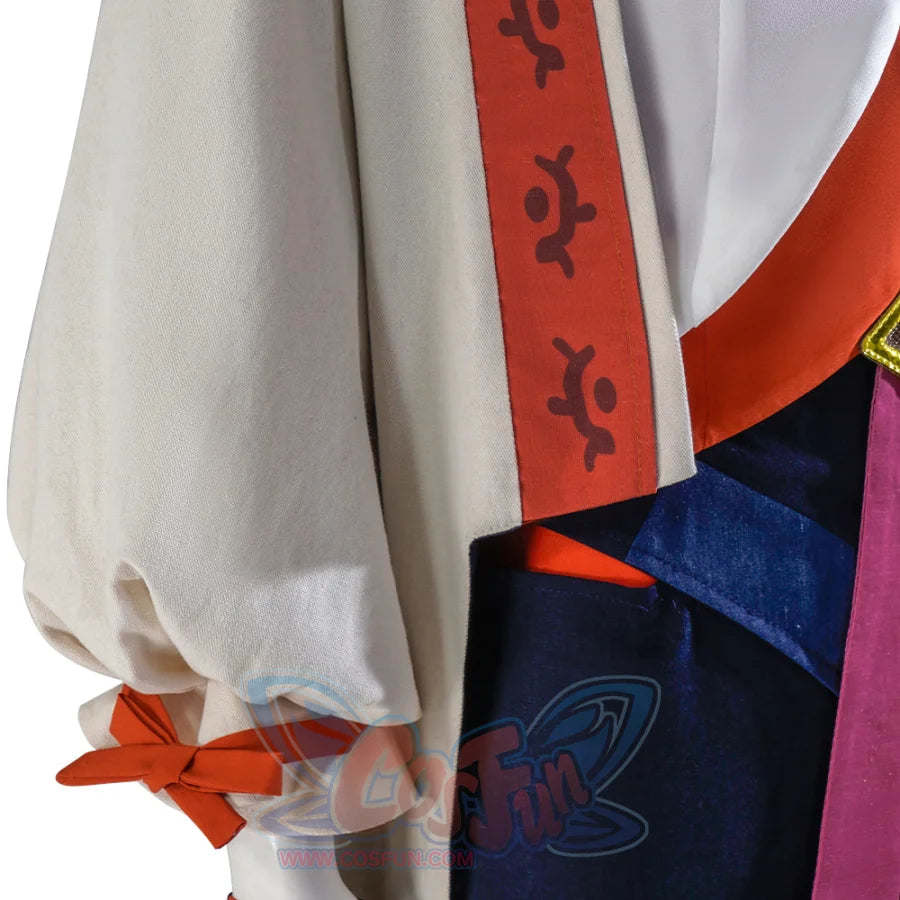 Legend Of Zelda Purah Cosplay Costume Tears Of Kingdom Uniform Cane C08158