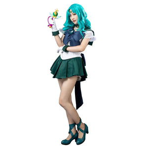 Sailor Super S Film Neptune Michiru Kaioh Michell Cosplay Costumes Mp001404