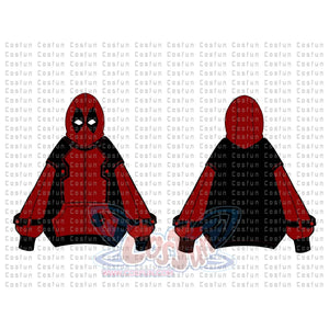 Ready To Ship Cosfun Original Deadpool Wade Winston Wilson Zip-Up Hoodie Sweatshirt If0005