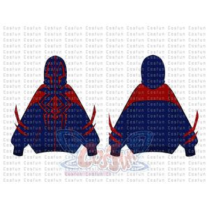 Cosfun Original Spider-Man Zip-Up Hoodie Sweatshirt If0006