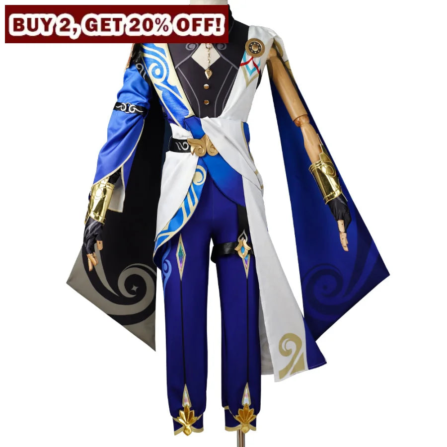 Honkai: Star Rail Veritas Ratio/Dr.ratio Cosplay Costume C08757 Xs Costumes