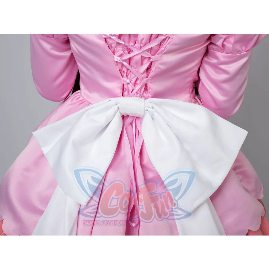 【Ready To Ship】Nekopara Chocola Cosplay Costume Pink Maid Outfit C00657 Costumes