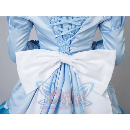 Nekopara Vanilla Cosplay Costume Blue Maid Outfit C00659 Costumes