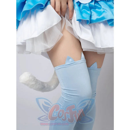 Nekopara Vanilla Cosplay Costume Blue Maid Outfit C00659 Costumes