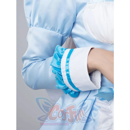 Nekopara Vanilla Cosplay Costume Blue Maid Outfit C00659 Costumes