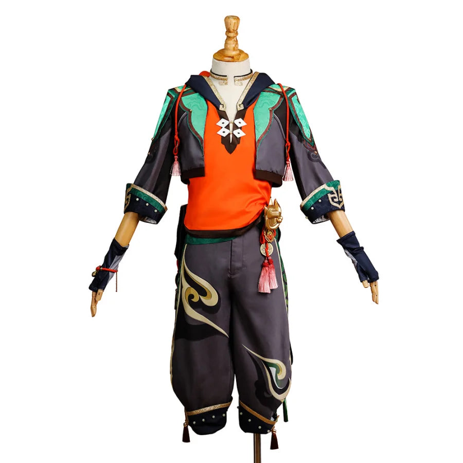 Genshin Impact Yip Gaming Cosplay Costume C08820 Aa Men / Xs Costumes