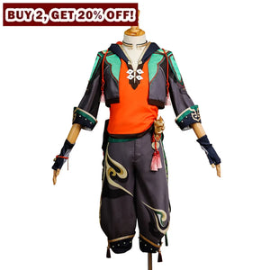 Genshin Impact Yip Gaming Cosplay Costume C08820 Aa Men / Xs Costumes