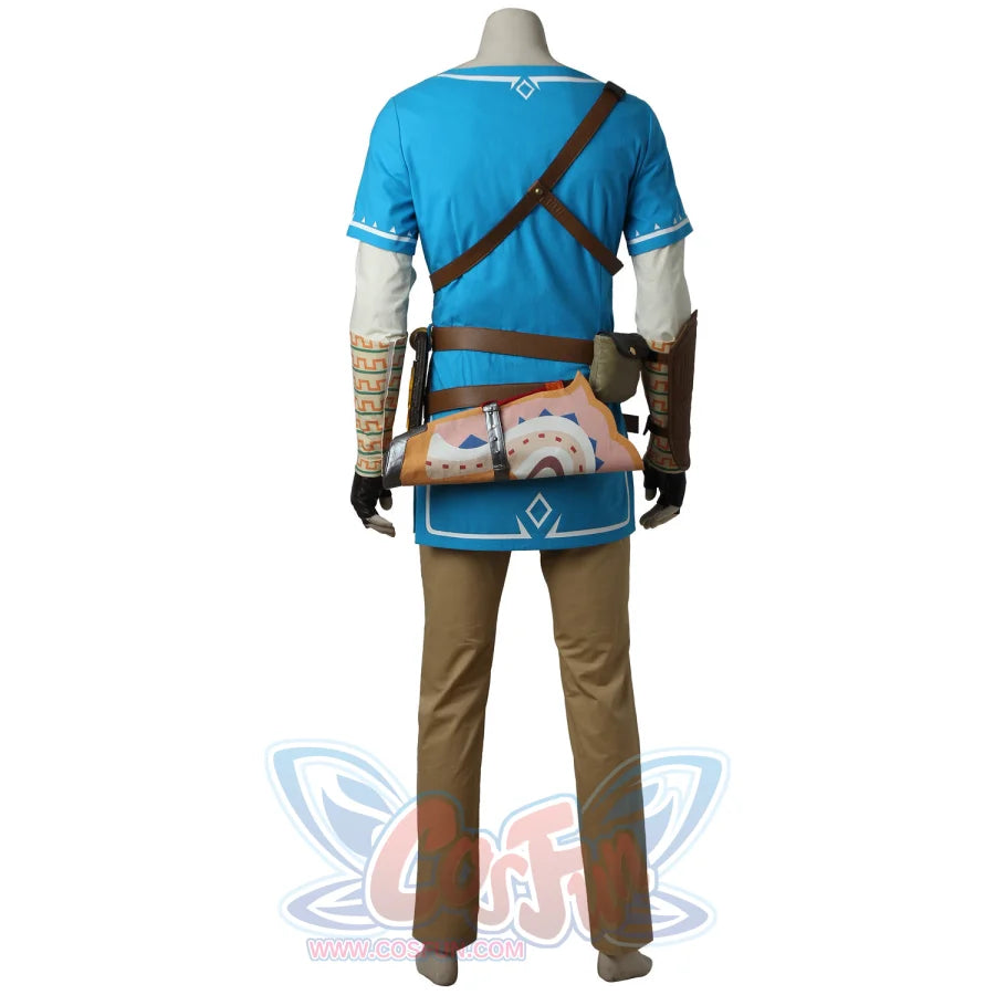 The Legend Of Zelda: Breath The Wild Link Champions Tunic Cosplay Costumes Upgraded Version C08021S