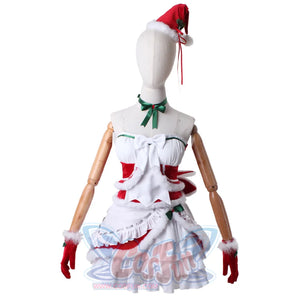 Re: Zero − Starting Life In Another World Rem Cosplay Christmas Outfit C00881 Costumes