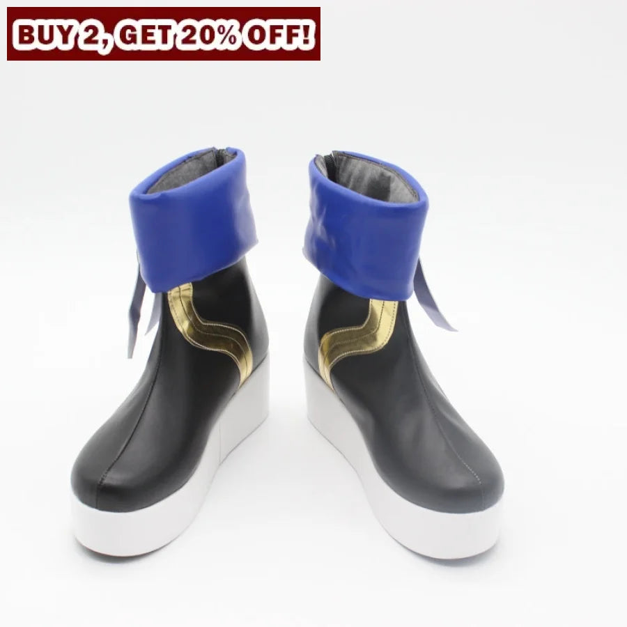 Honkai: Star Rail Bailu Cosplay Shoes C07812 Women / Cn 35 & Boots