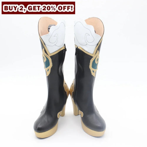 Honkai: Star Rail Fu Hua Cosplay Shoes C07828 Women / Cn 35 & Boots