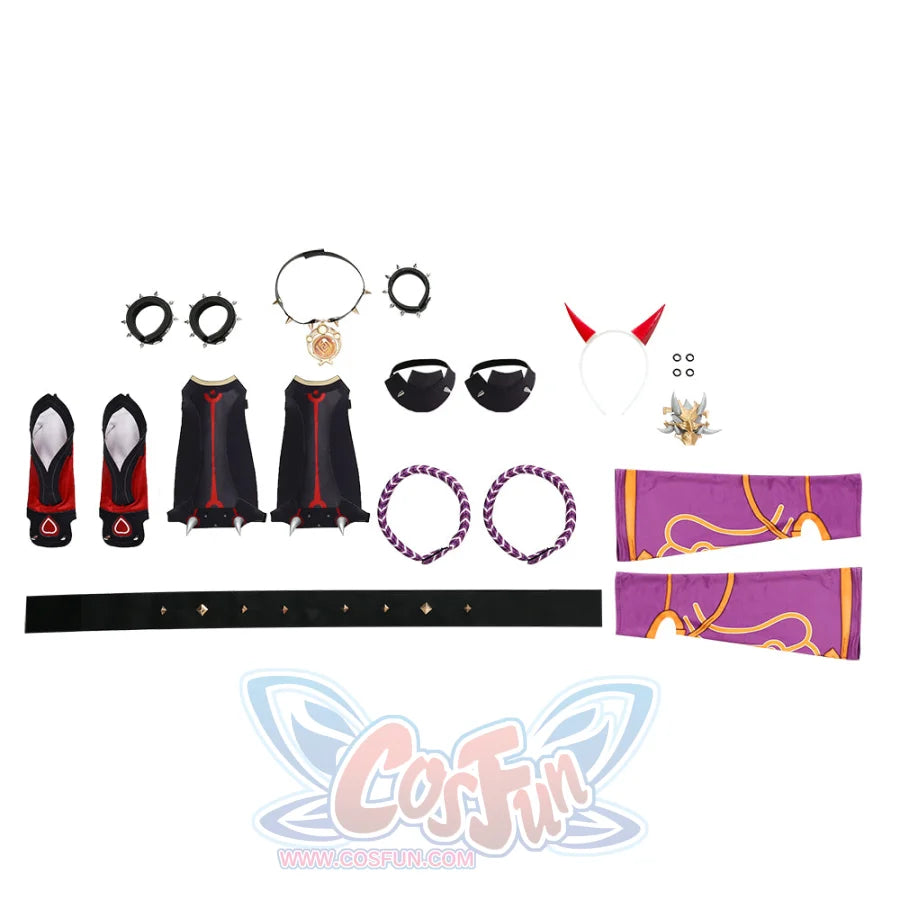 Genshin Impact Arataki Itto Cosplay Costume C00889 A Costumes