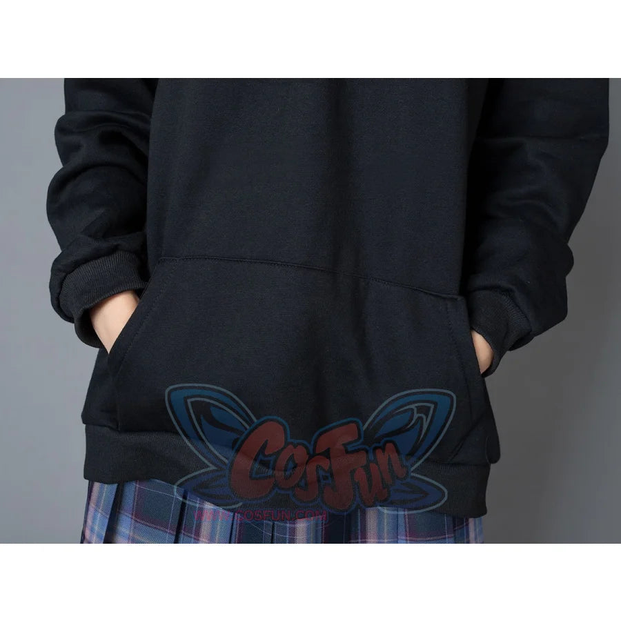 Rabbit Ears Oversize Brushed Hoodie Mp005871 Sweatshirt