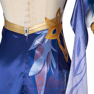 Genshin Impact Ningguang Orchid’s Evening Gown Cosplay Costume C00996 A Costumes