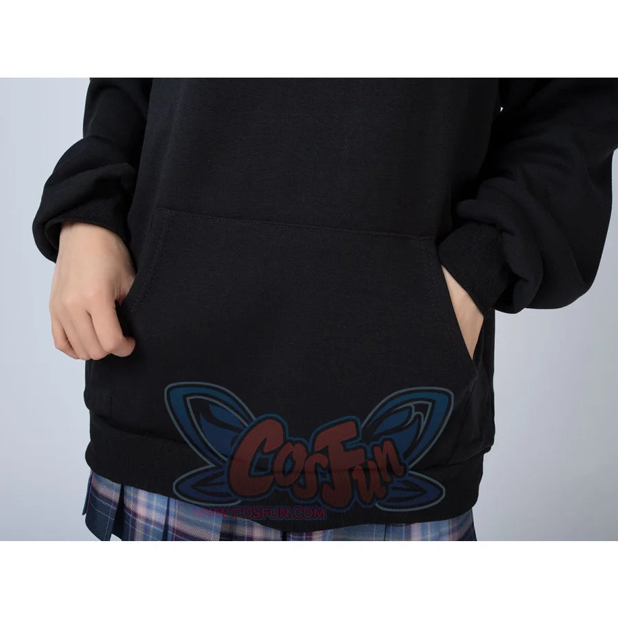 Little Devil Wings Character Oversize Hoodie Sweatshirt Mp005920