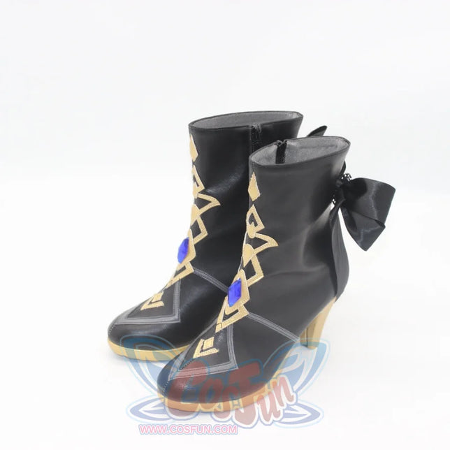 Genshin Impact Navia Cosplay Shoes C08592 & Boots