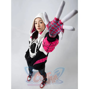 Cosfun Original Girl Spider Theme Cosplay Derivative Hoodie Jacket A00003 Sweatshirt