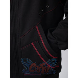 Cosfun Original Black Red Cosplay Hoodie Jacket A00005 Sweatshirt