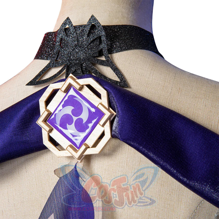 Genshin Impact Opulent Splendor Keqing Cosplay Costume C00935 A Costumes