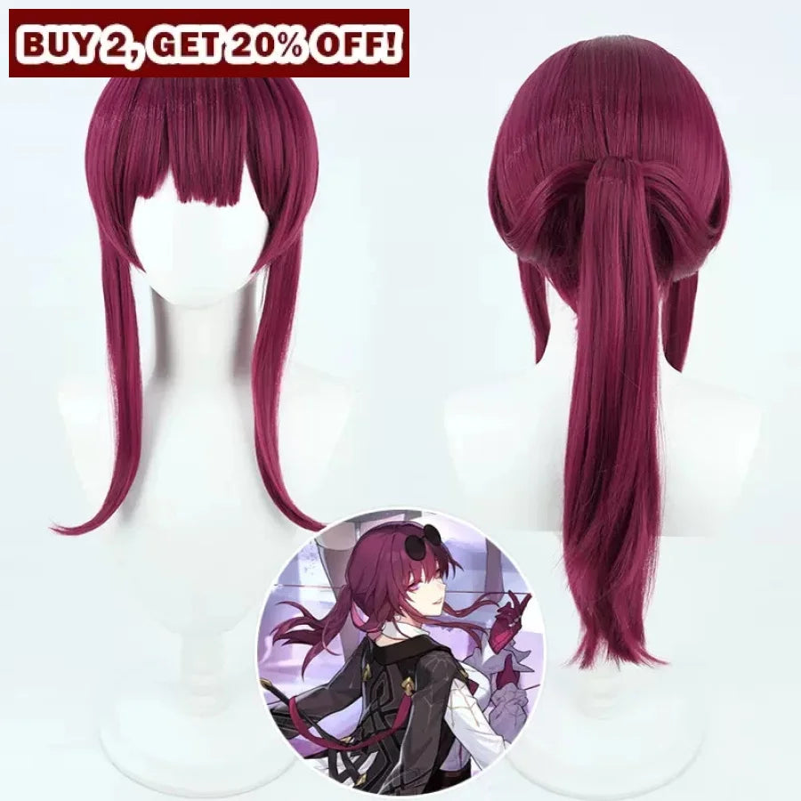 Honkai: Star Kafka Cosplay Wig C07762 Wigs