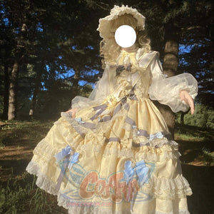 Sweet Girl Gorgeous High Waist Long Lolita Dress