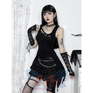 Gothic Punk Hits Vest Top