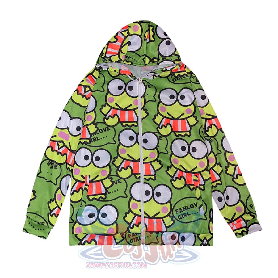 Pullover Sweet Cartoon Loose And Fluffy Long Sleeve Hooded Coat