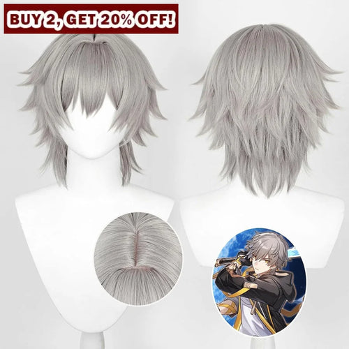 Honkai: Star Rail Trailblazer Caelus Cosplay Wig C07593 Wigs