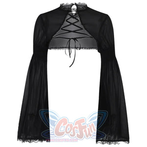 Halloween Gothic Lolita Dress Smock / S