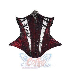 Gothic Velvet Fishbone Corset Halloween 3-Piece Set S22987 / S