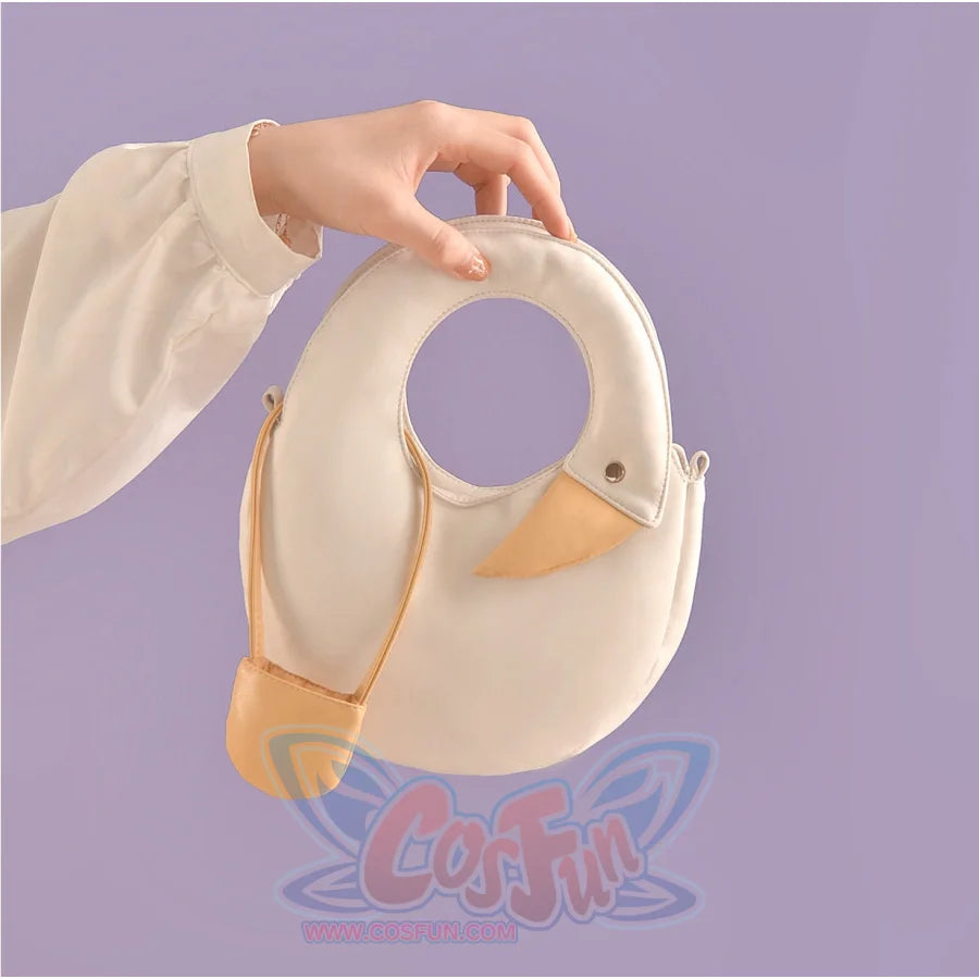 White Goose Cute Versatile Bag