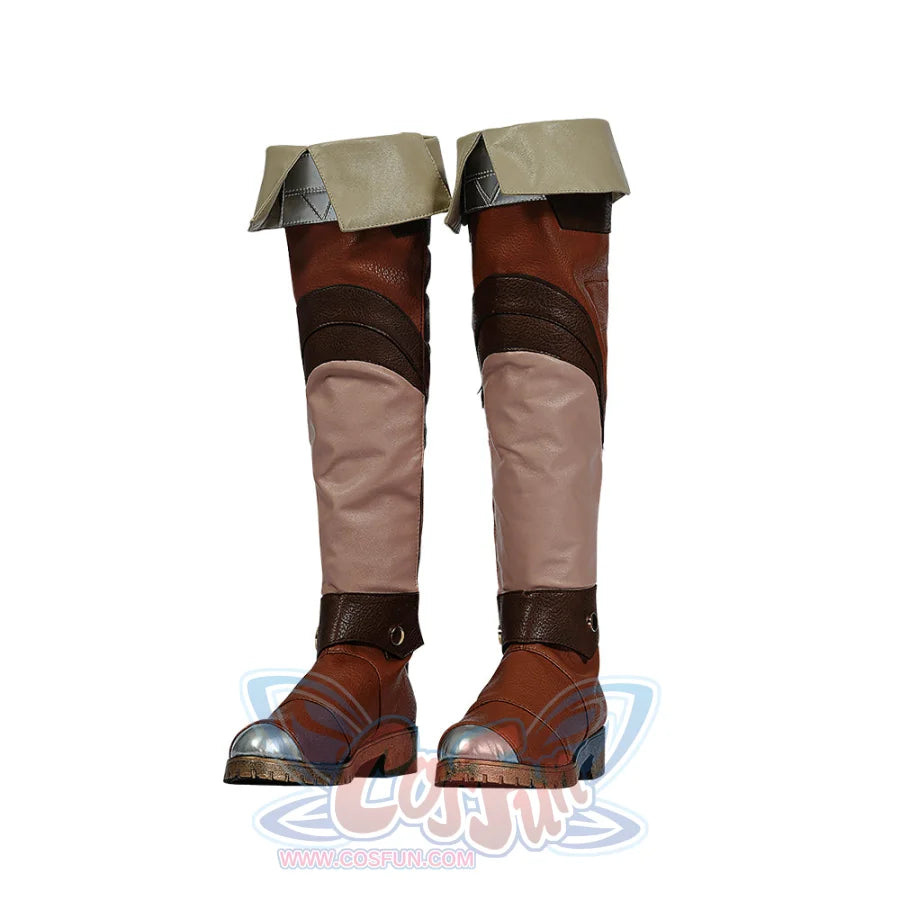 The Legend Of Zelda: Tears The Kingdom Princess Zelda Cosplay Boots C07725-Boots Shoes &