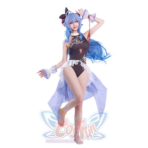 Genshin Impact Ganyu Swimsuit C07683 Costumes