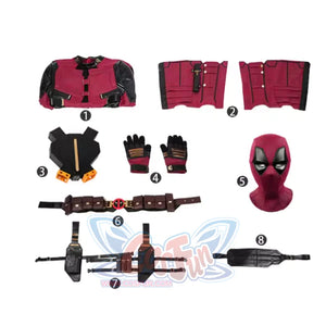 Deadpool & Wolverine James Wade Winston Wilson / Cosplay Costume C09055 Costumes