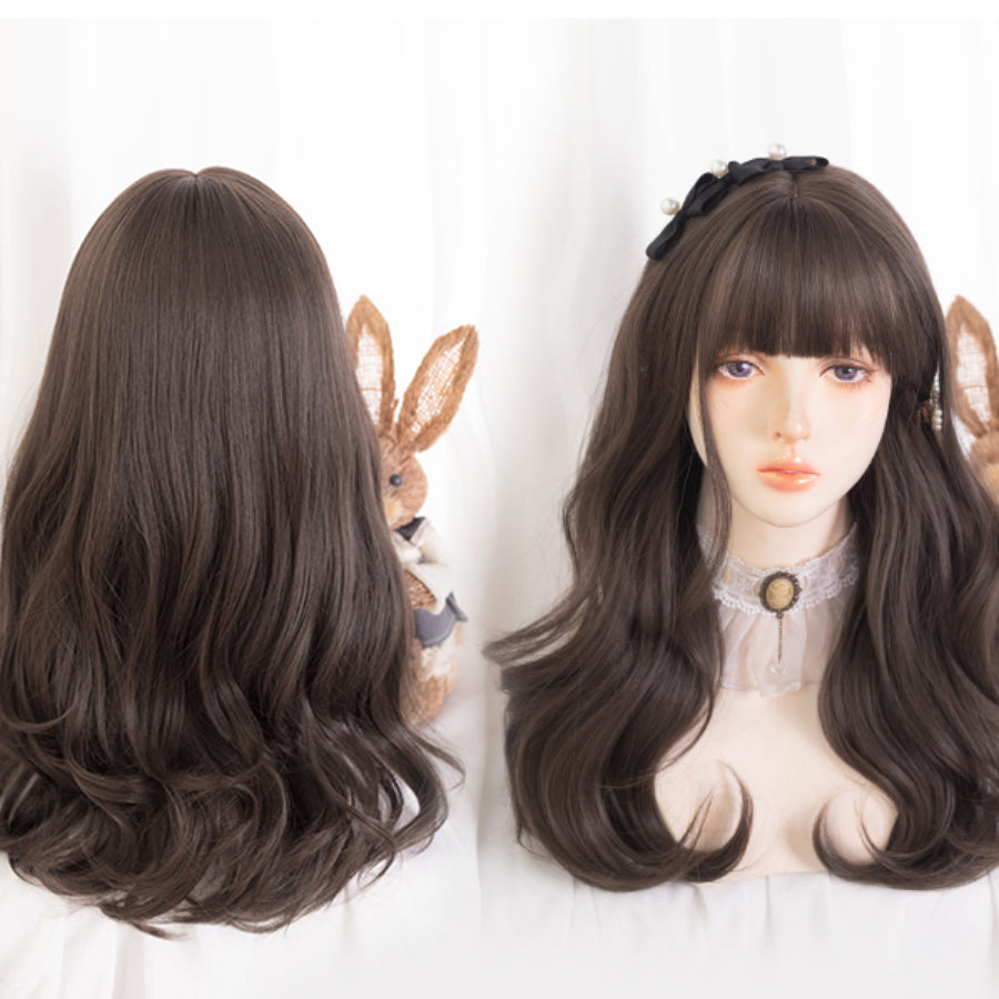 Kawaii brown cheap wig