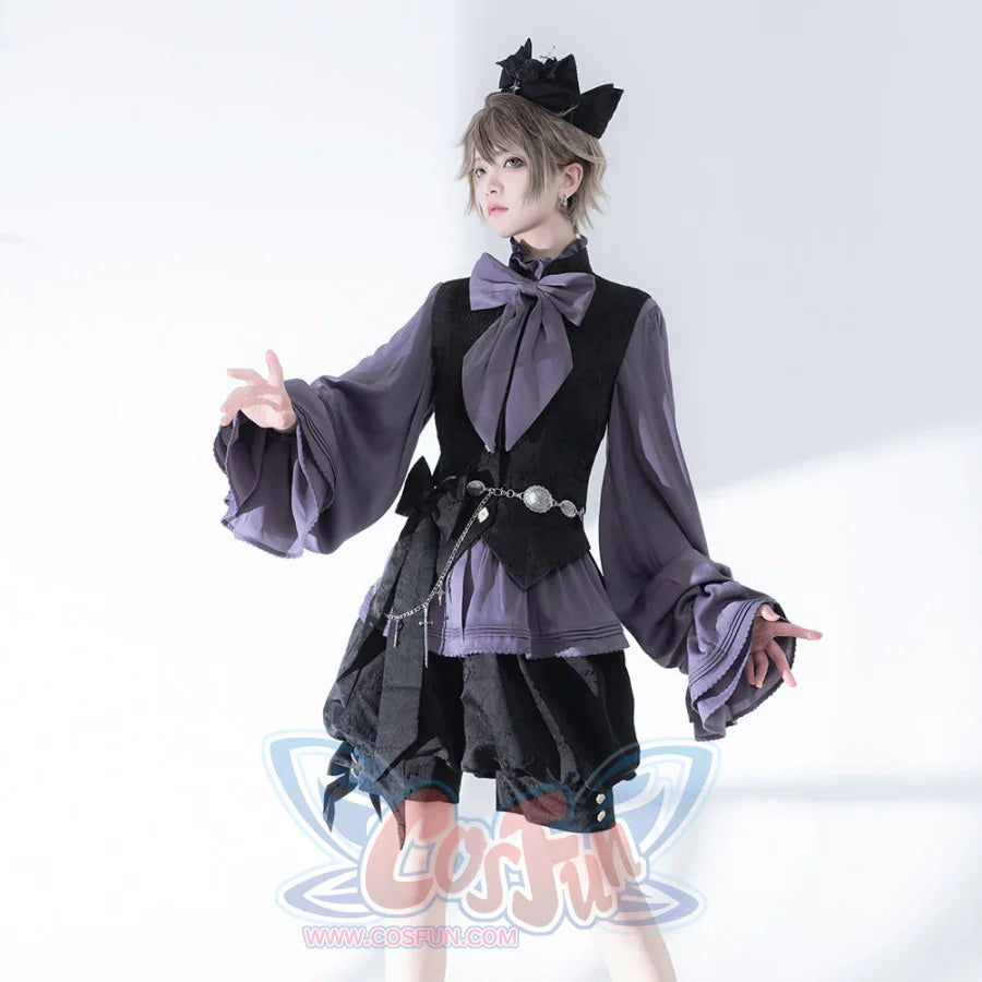 Pre-Sale Hunting Rabbit Retro Cute Cool Jacket Lolita Vest Shorts Ouji Set S23010