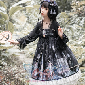 Chinese Style New Year Lolita Long Sleeve Dress