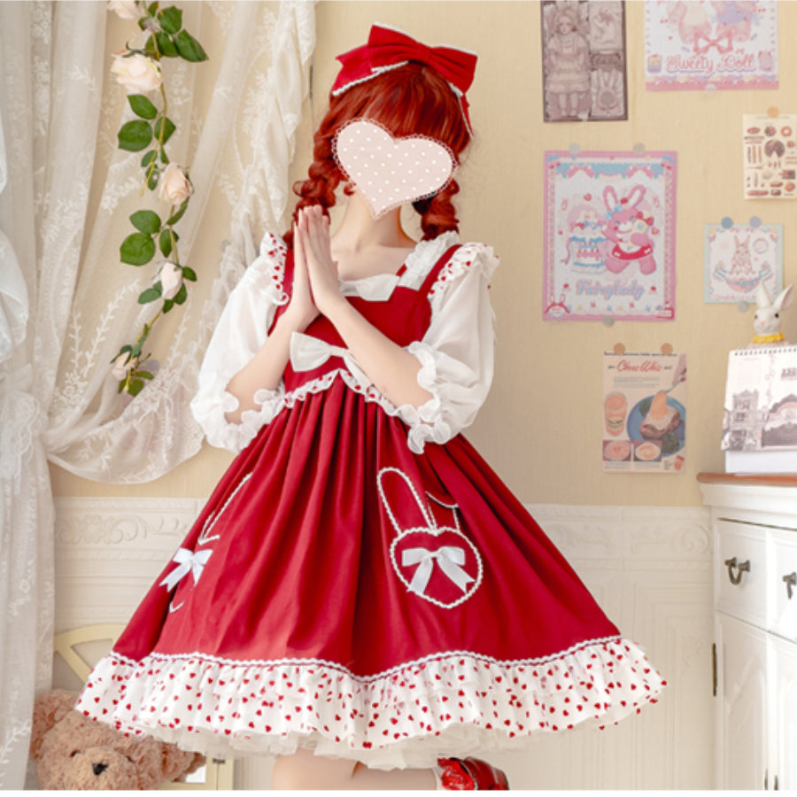 Rabbit Jam Sweet and Lovely Princess Lolita Jumper Skirt