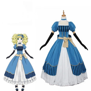 Black Butler Kuroshitsuji Elizabeth Midford (Lizzy) Cosplay Costume Mp006272 Costumes