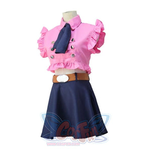 Adults Anime The Seven Deadly Sins Elizabeth Lion Cosplay Costume Cute Womens Girls Uniform