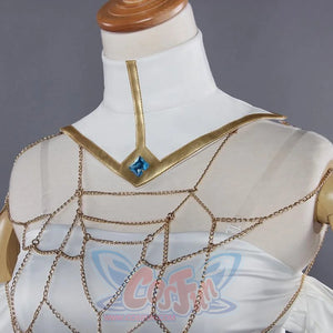 Albedo Overlord Cosplay Costume White Dress Costumes