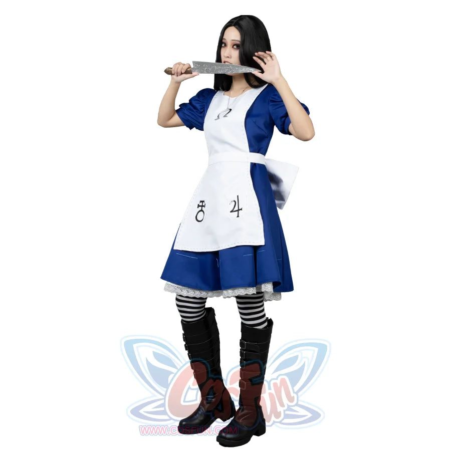 Alice: Madness Returns Classic Dress For Cosplay Mp000277 Costumes