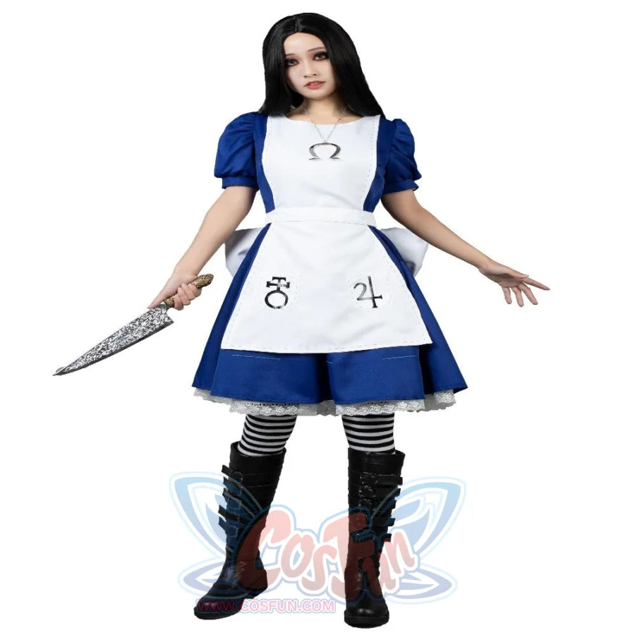 Alice: Madness Returns Classic Dress For Cosplay Mp000277 Costumes