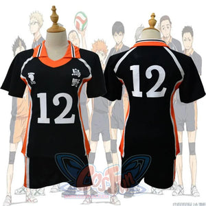 Anime Haikyuu Cosplay Costume Karasuno High School Volleyball Club Hinata Syouyou Kageyama Tobio